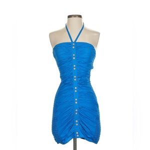 Free People Blue Mini Dress